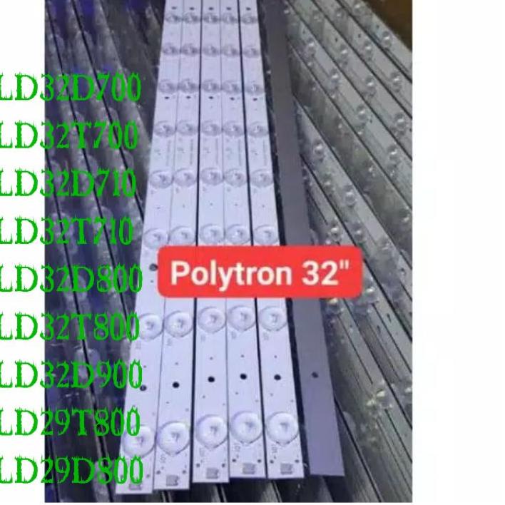 Flash Sale  Lampu led Backlight TV Polytron 32 Inch Ori 10kancing 3volt seri  ~