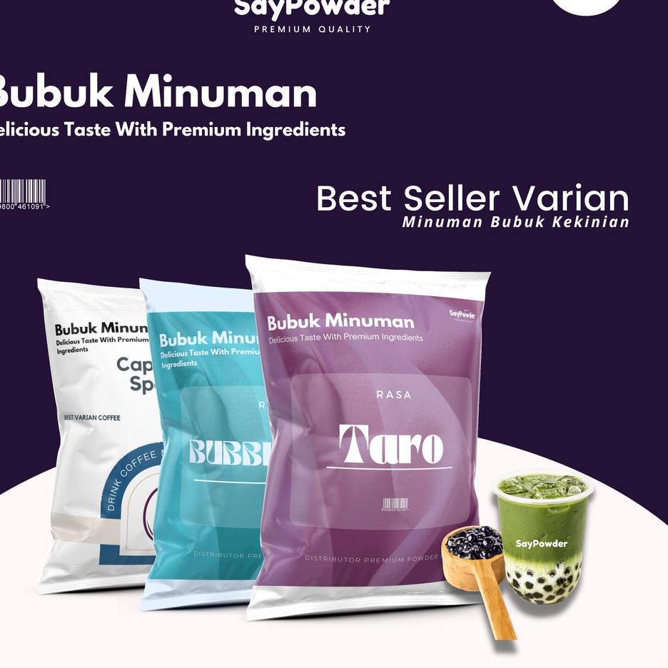 

TERMURAH SPECIAL EDITION MINUMAN BUBUK 250 GR BUBUK MINUMAN PREMIUM SERBUK MINUMAN BUBUK BERMACAM RASA BUBUK MINUMAN ANEKA RASA MINUMAN BUBUK 250 GR POWDER DRINK SERBUK MINUMAN RASA / BUBUK MINUMAN KEKINIAN BUBUK MINUMAN RASA ENAK boba drink