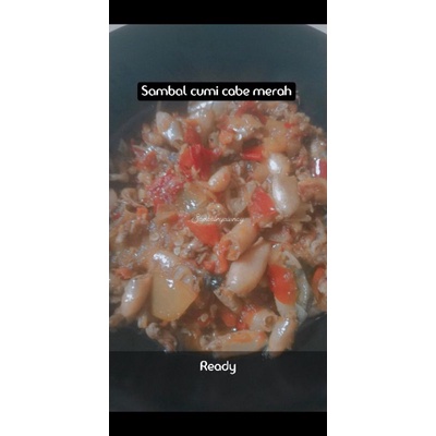 

sambal cumi cabe merah