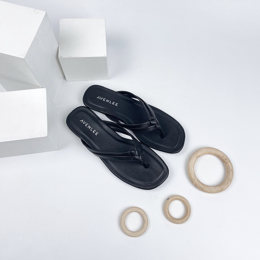 Sandal Flat Wanita Jepit Kupat Nyaman dan Anti Slip Avenlee Bronia