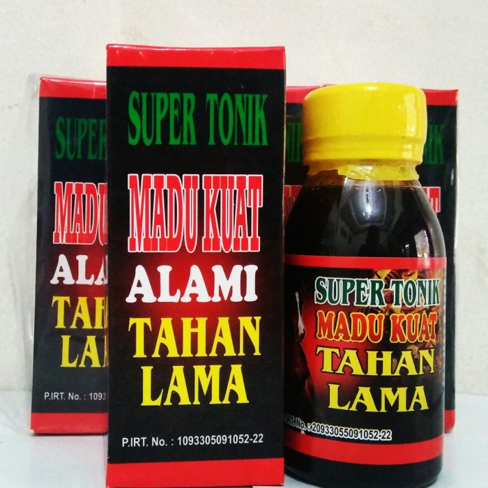 

Madu Kuat Super Tonik 6x Lebih Tahan Lama.