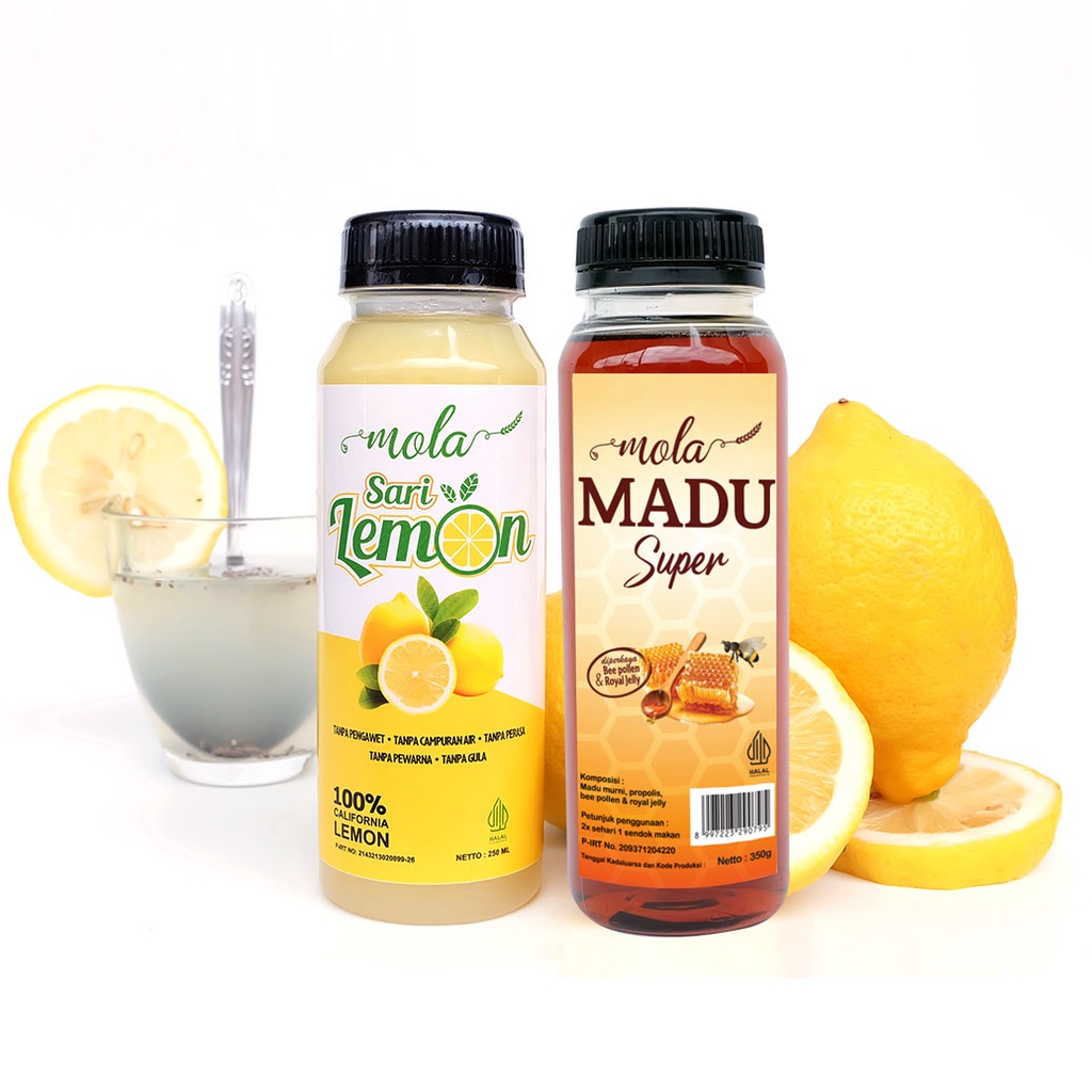 Paket Imunitas 2 in 1 Madu + Sari Lemon