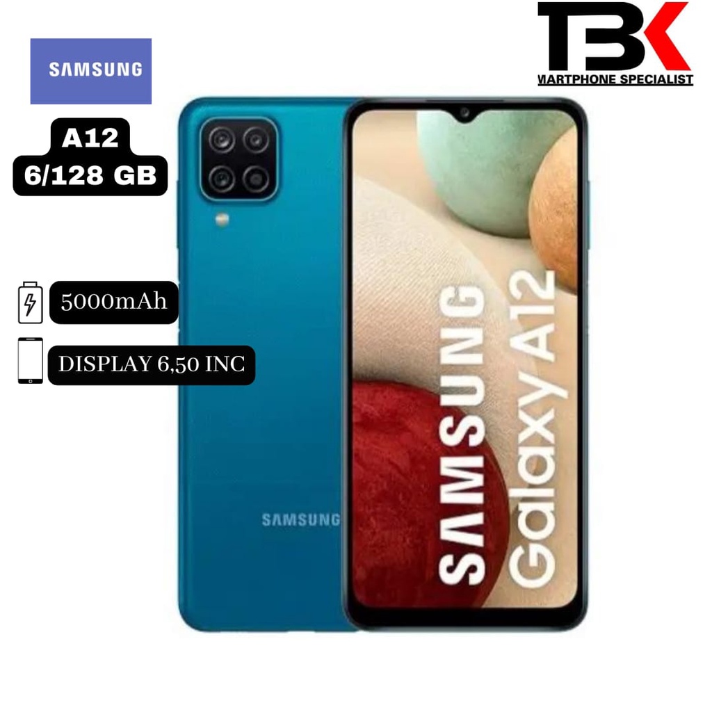 SAMSUNG GALAXY A12 RAM 4/128GB Second Ori