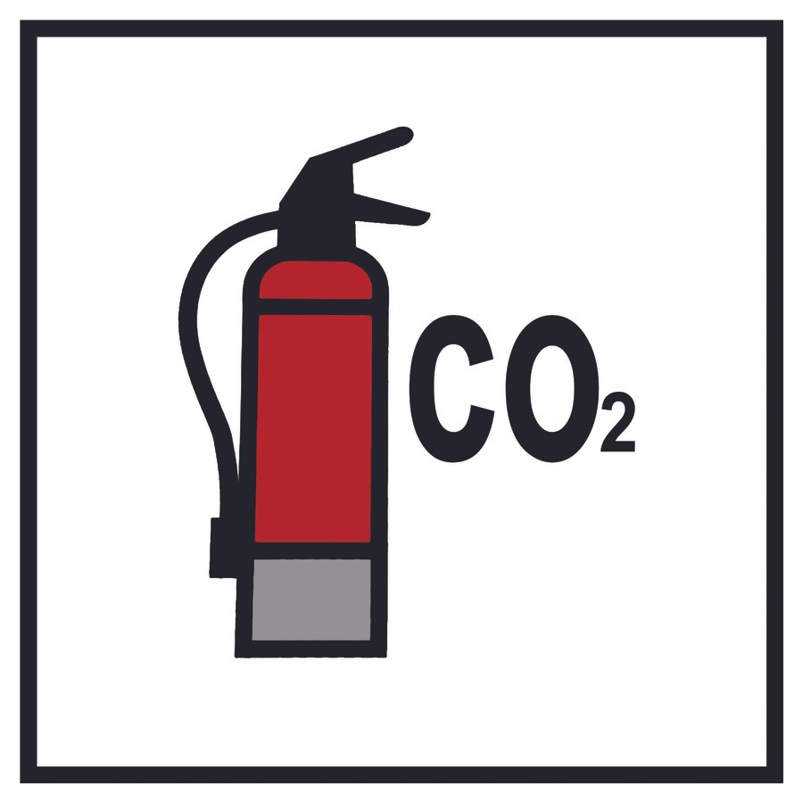 

STICKER SAFETY SIGN IMO PERKAPALAN CO2 FIRE EXTINGUISHER 15X15 / STIKER KESELAMATAN KAPAL / STIKER SAFETY SIGN