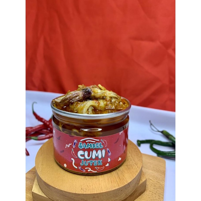

Sambel Cumi Jutek Ukuran 120g