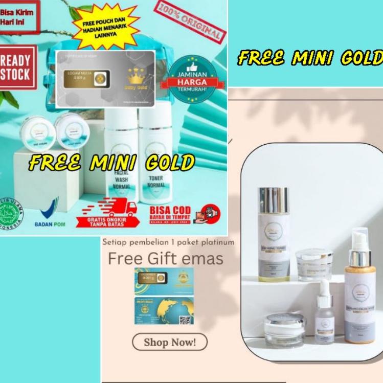 Stok terbaru PROMO SABTU MINGGU ISNA GLOW SKINCARE ✓ PROMO JANUARI  ✓SIAP KIRIM - FREE EMAS - ISNA G
