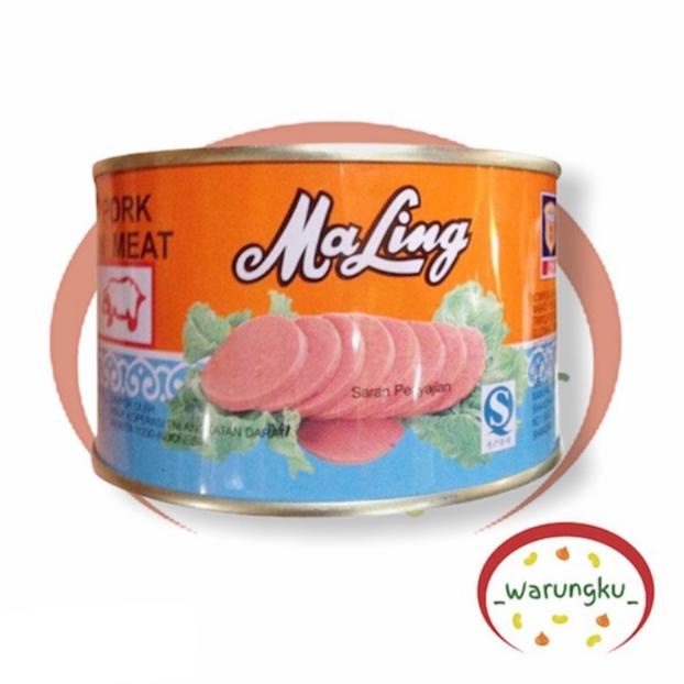 

Banjir Promo Maling TTS 397gr 170gr Ham Pork Luncheon Ma Ling Ori