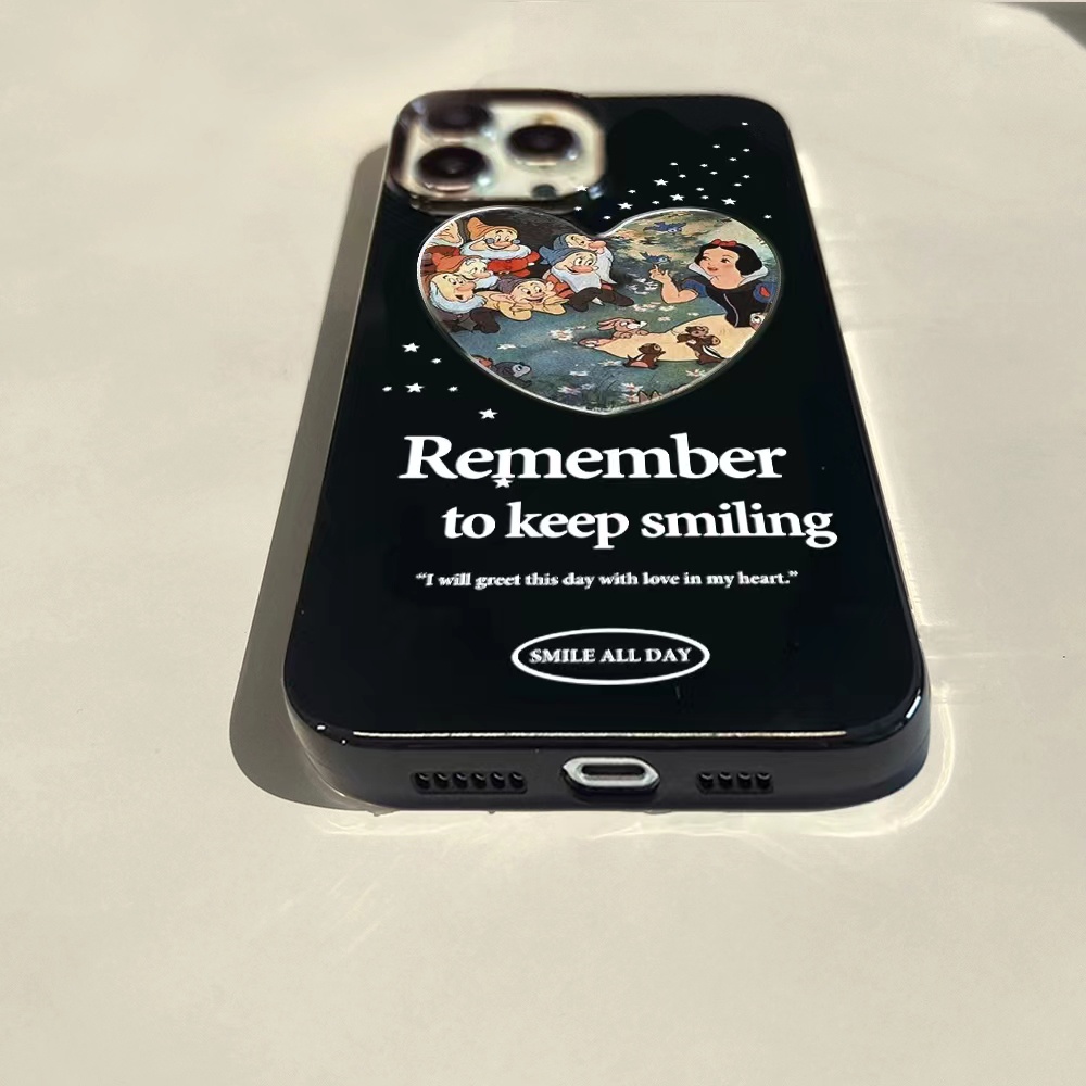 IPHONE Ins Pola Putih Salju Cocok Untuk Iphone14 14pro 14plus 13 13mini 13pro 13prm iPhone12 7Plus 8Plus Xr XS 13 12mini Pro Max Empat Sudut Casing Ponsel Tahan Guncangan