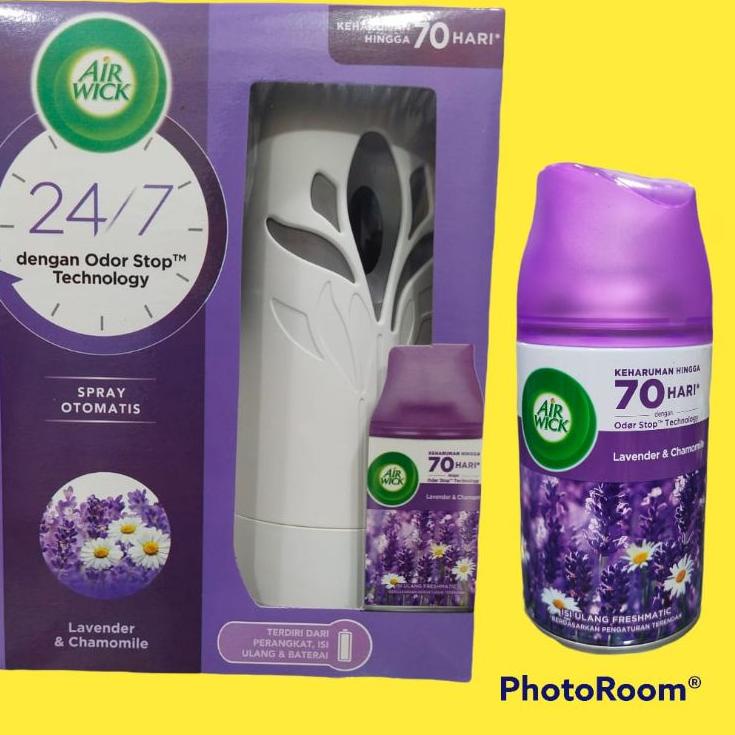 ✬ AIR WICK mesin SPRAY OTOMATIS + isi ulang 250ml ✭