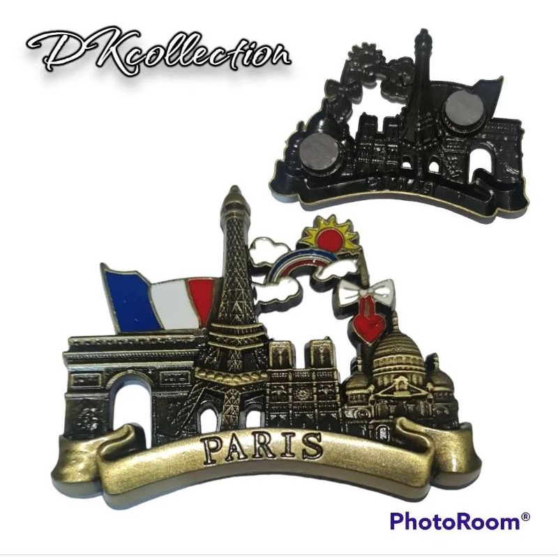 Magnet paris magnet kulkas paris besi TEMPELAN KULKAS PARIS SOUVENIR paris