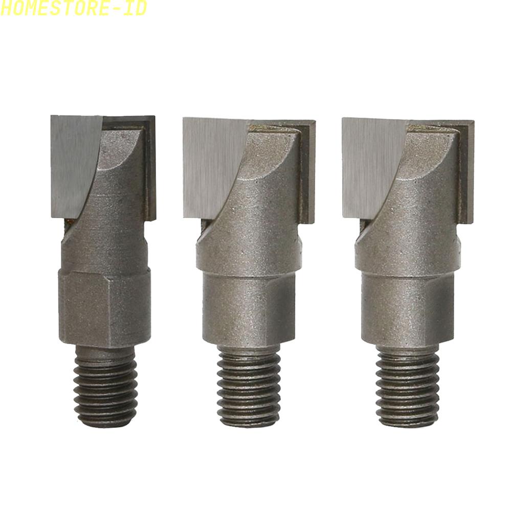 3pcs 10mm Shank CNC Bottom Cleaning Router Bit Kunci Pintu slotting Milling Cutter