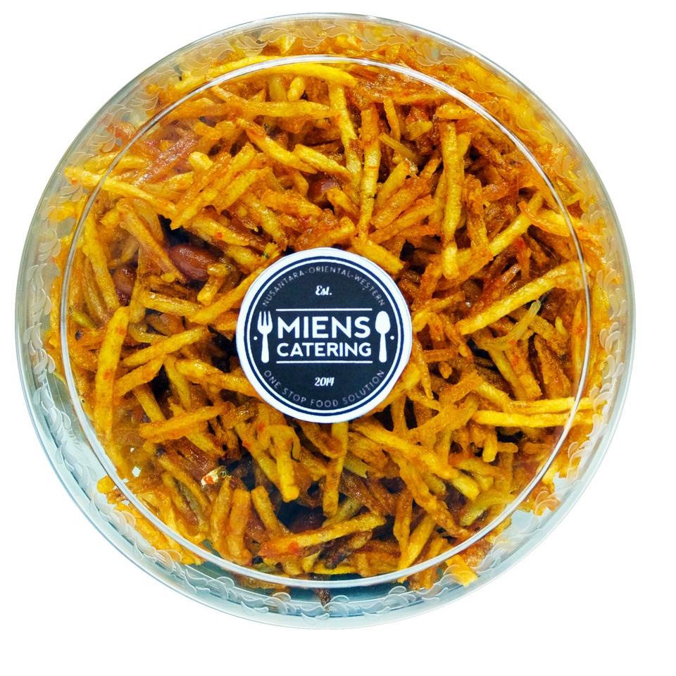 

>XC26619< Kentang Teri Kacang Balado Kemasan 250gr by Miens Catering Gurih Enak Murah