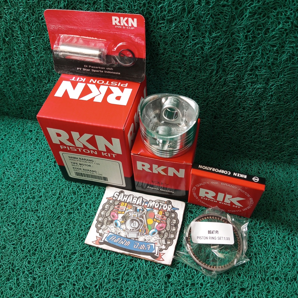 PISTON KIT BEAT FI KZL OVERSIZE 100 RIKEN RKN