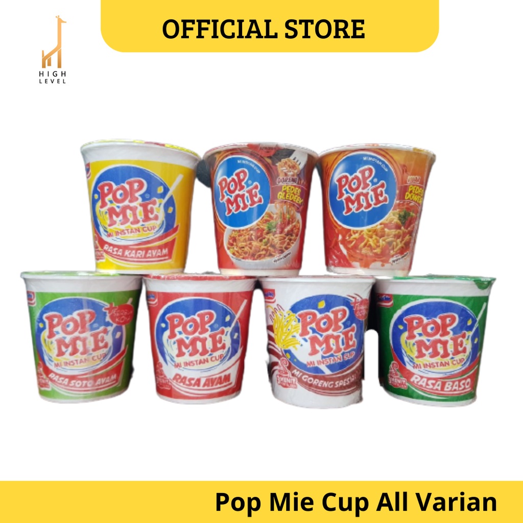 

Pop Mie Goreng Kuah Cup All Varian 75 gr