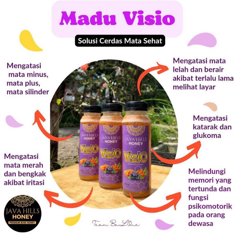 

Madu Visio Kesehatan Mata Java Hills Honey