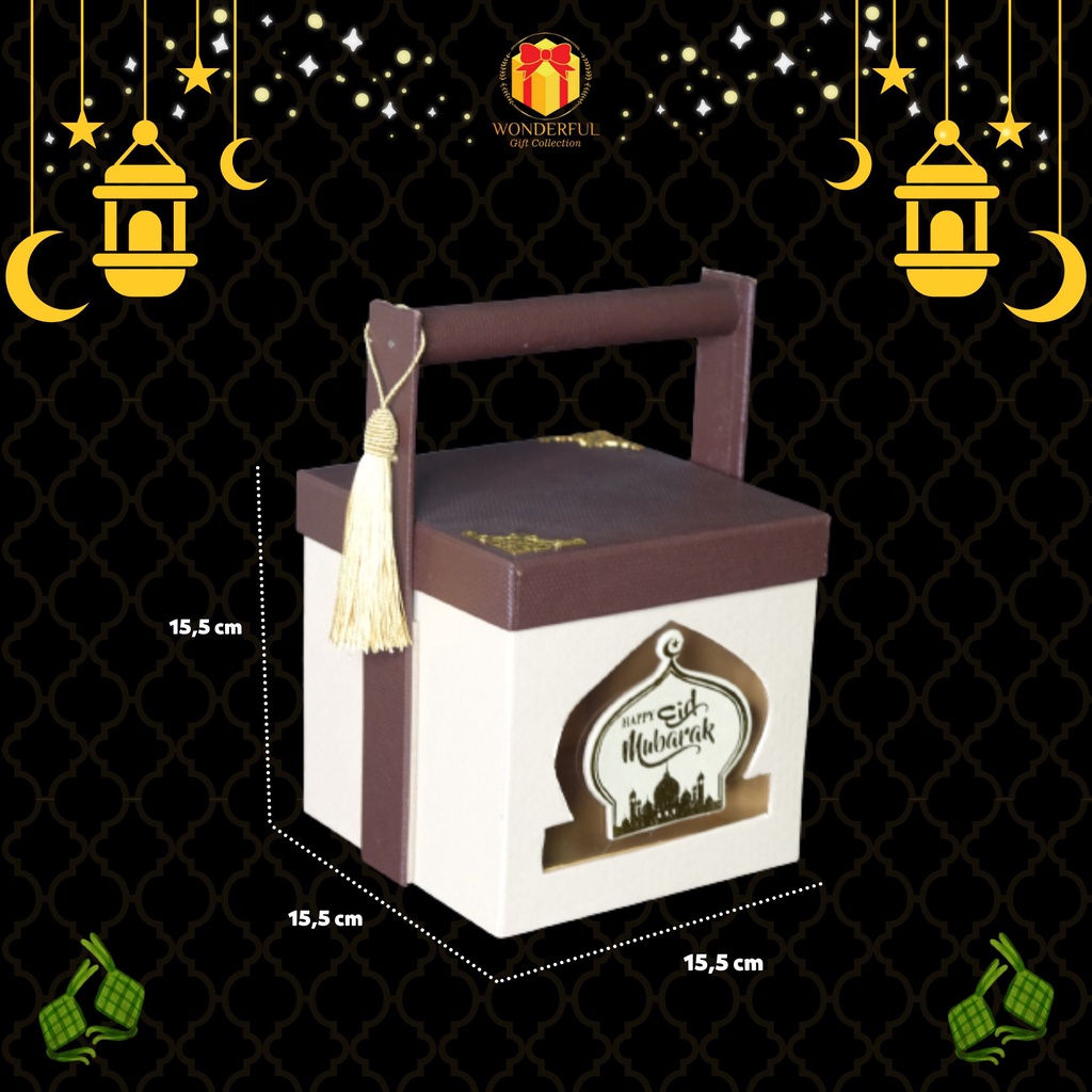 Jual Hardbox Hampers Lebaran Rantang Kotak Logo Masjid X X L