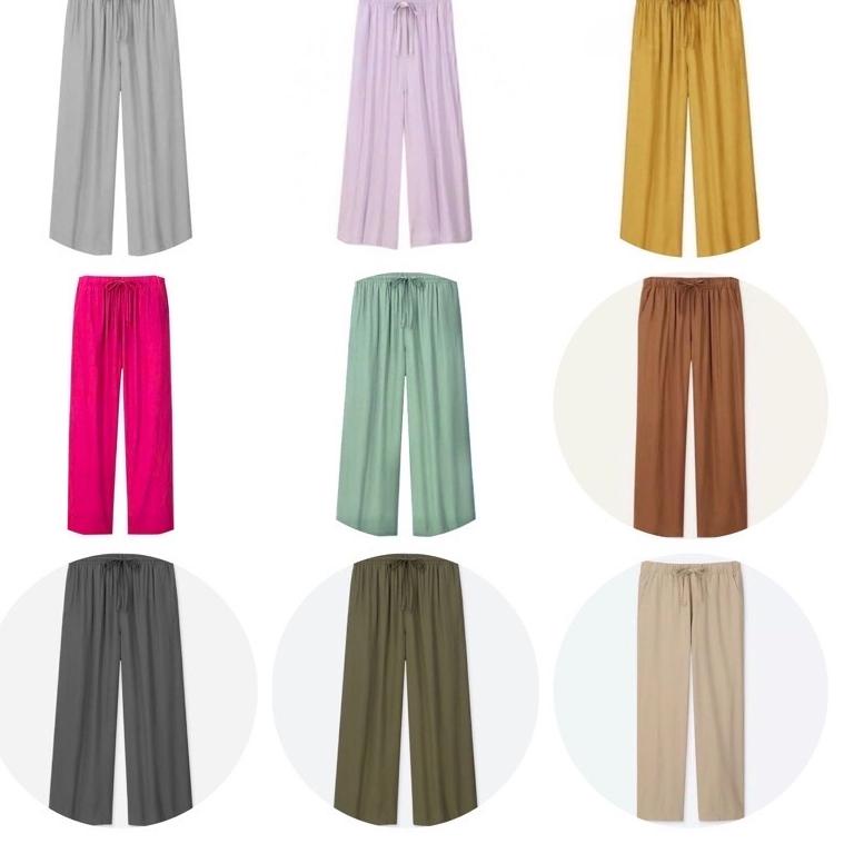 RECOMENDED CELANA KULOT RAYON PREMIUM UNIQLO RELACO