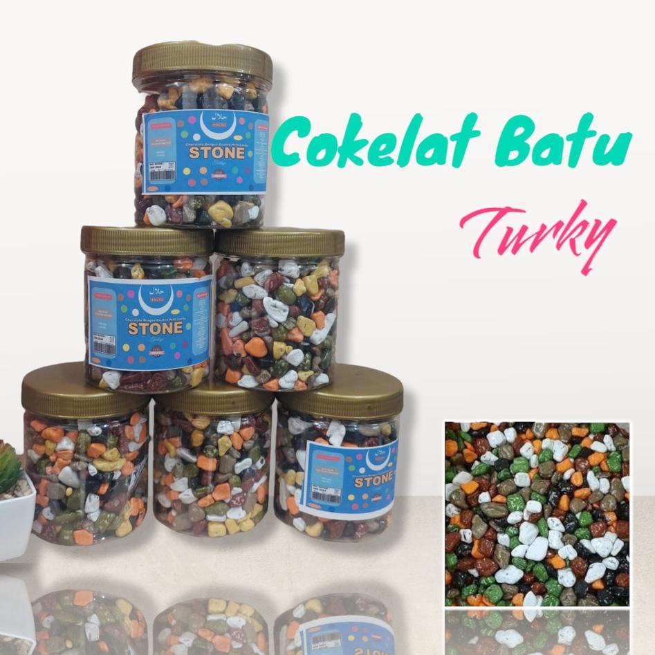 

➤ Coklat batu/krikil original turky 500gr ☜