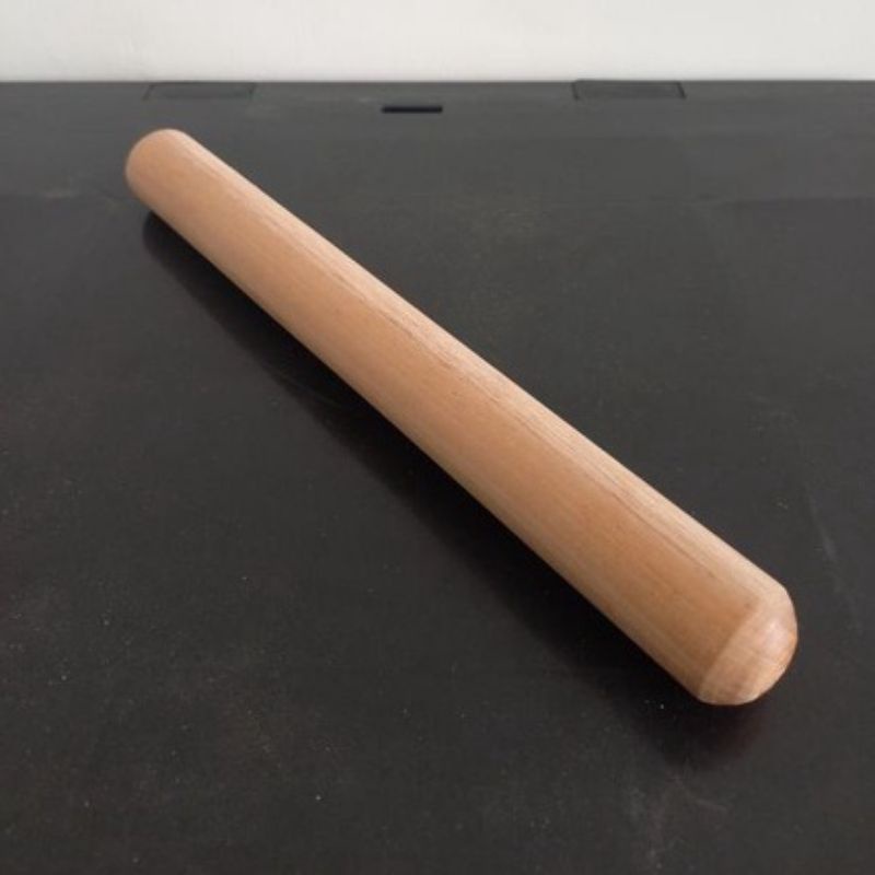 Rolling Pin Wooden / Penggilas Adonan Kayu / Penggiling Adonan Cake 30cm