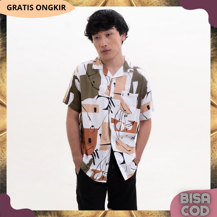 Kemejq Pria Formal Lemeja Laki Laki Modern Kemrja Lamaran Kemejan Pris Modis Ksmeja Bahan Adem Kemej