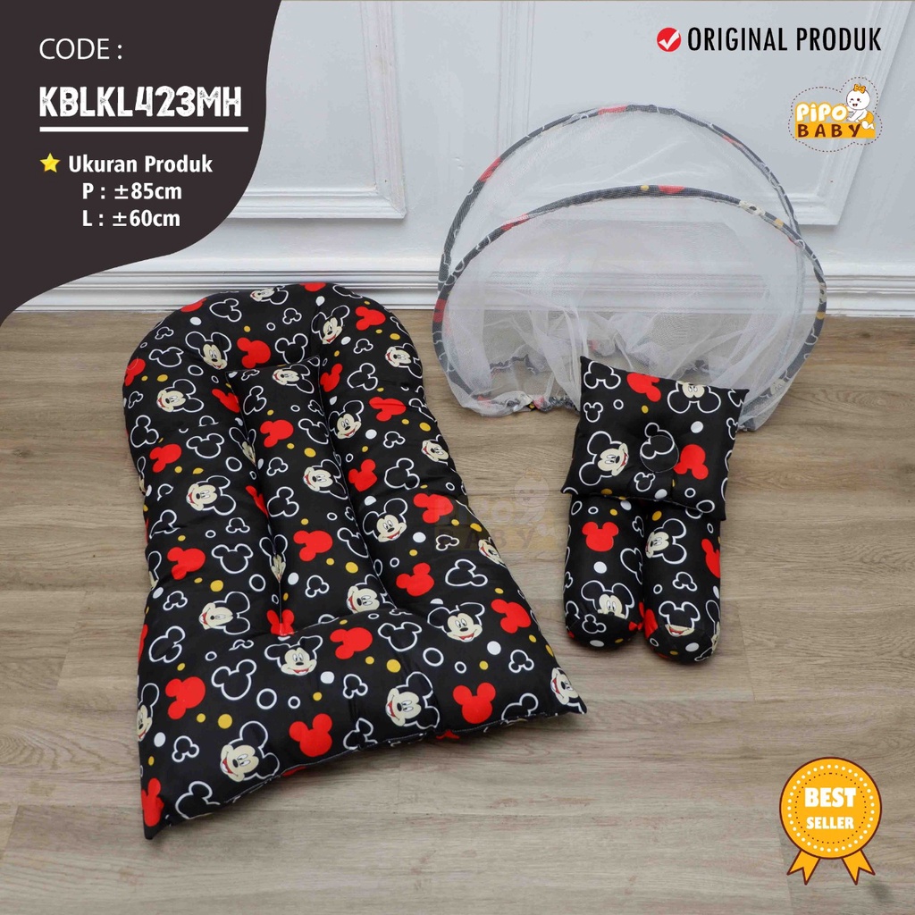 Promo..Kasur Bayi baby bess lipat berkelambu / Tempat tidur bayi elha baby elhababy / KASUR / KASUR LIPAT Sale