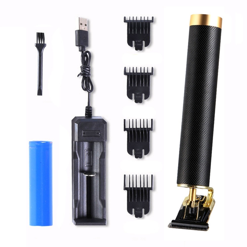 Alat Cukur Rambut Kumis Jenggot Profesional Hair Clipper Vintage / Alat Cukur Elektrik Mesin Cukur Rambut Cas-AC - 501