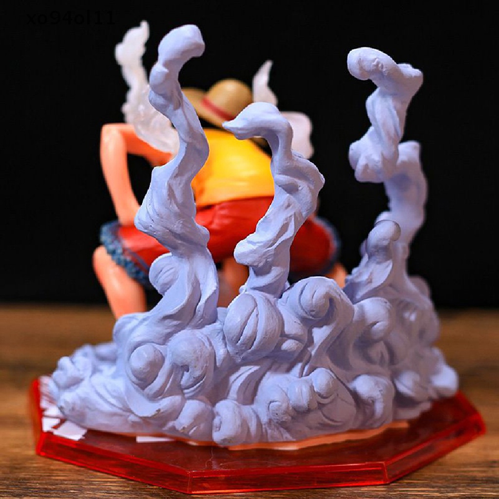 Xo One Piece Anime Figure Luffy Gear2 Fighg Stance Action Figurines Model Pvc OL