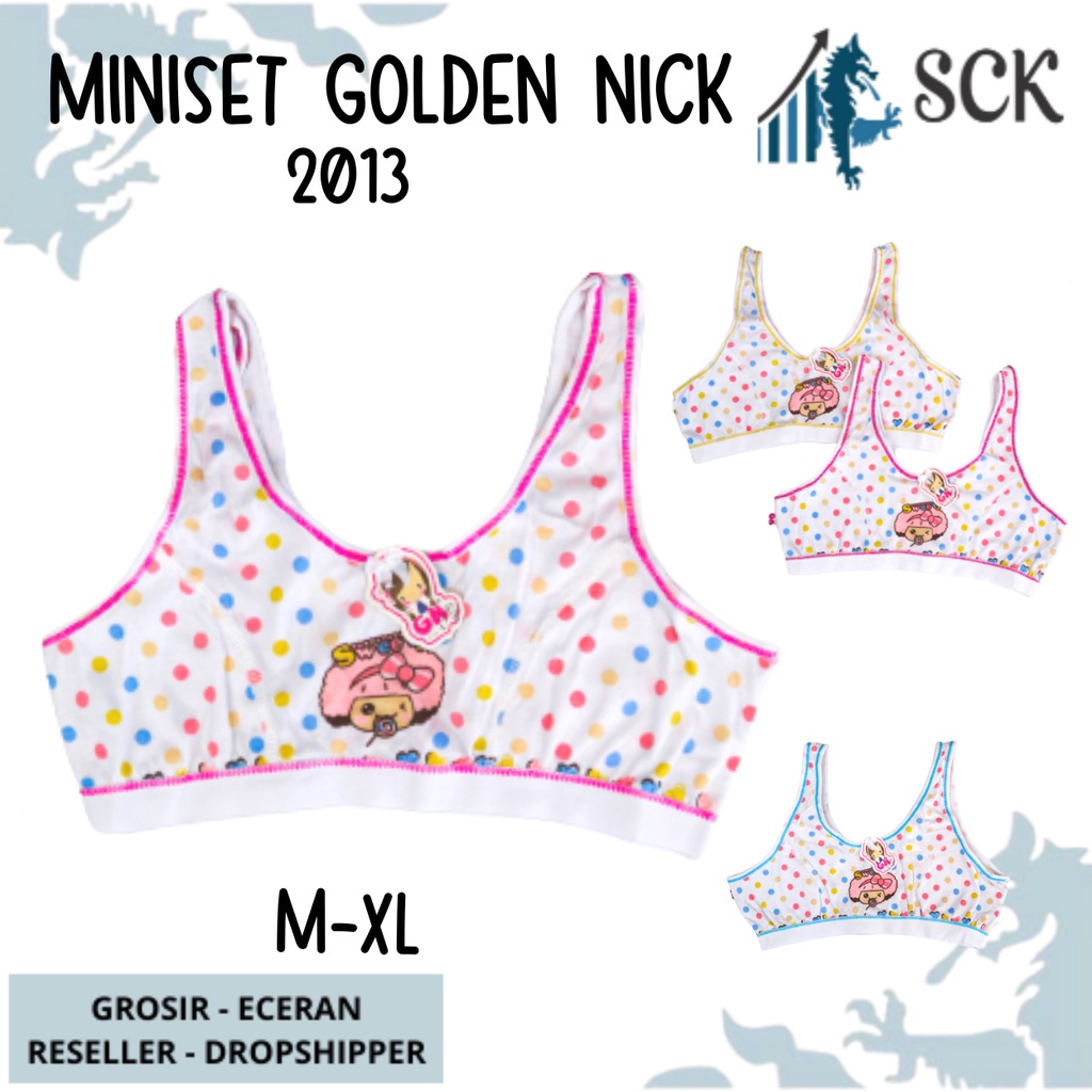 [ISI 3] Miniset GOLDEN NICK SA 2013 Anak Remaja / Pakaian Dalam Abg Warna - sckmenwear GROSIR