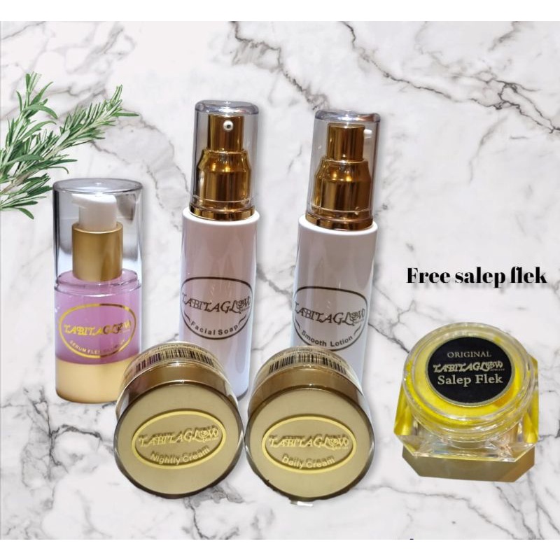 ✨️MURAHORISHOP✨️ T*BITH@ GLOW (5IN1)+SERUM FLEK GLOW+BONUS SALEP FLEK 5GR