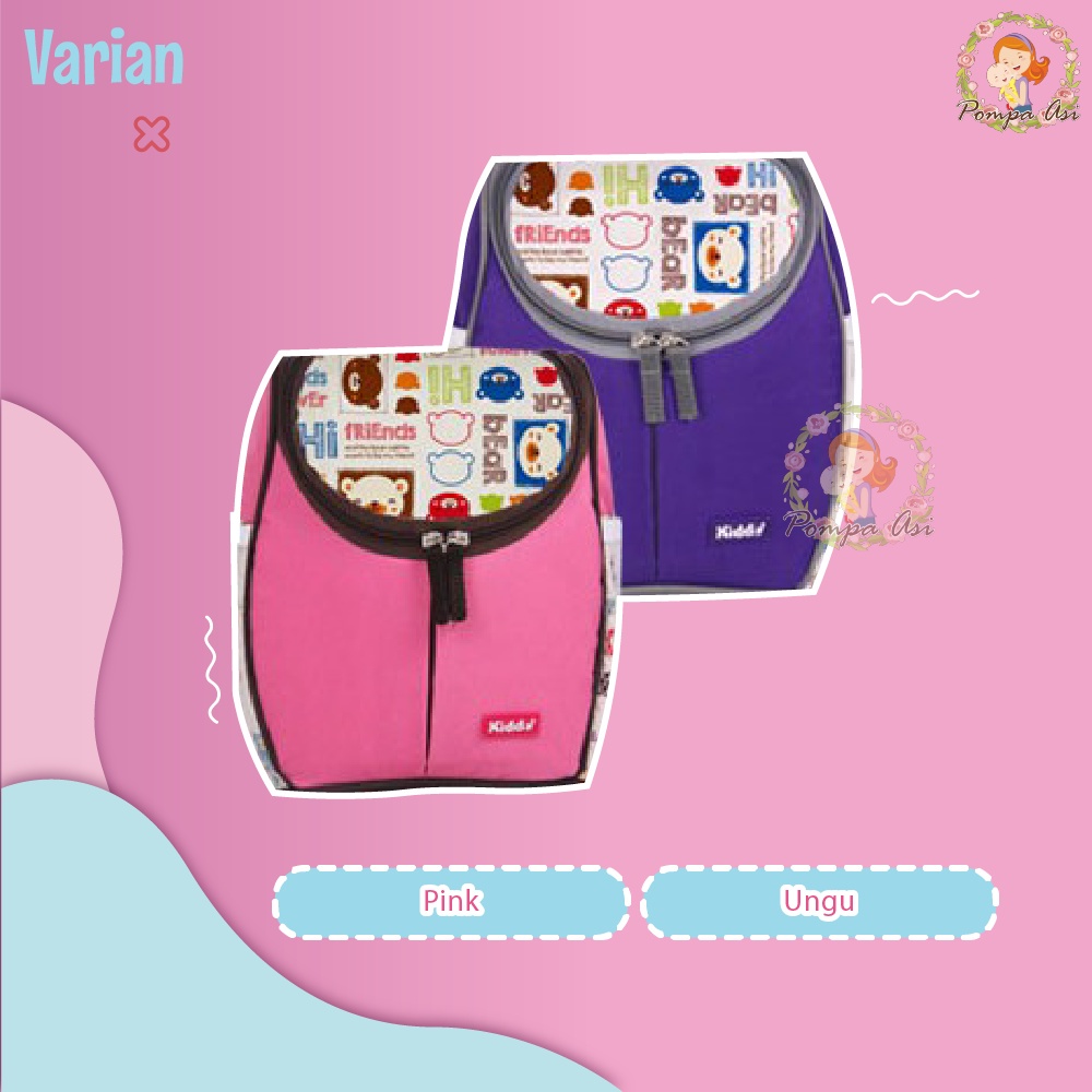 Cooler Bag Kiddy Tas Penyimpanan Asi Alat Menyusui Perlengkapan  Susu Bayi By Mallpompaasi