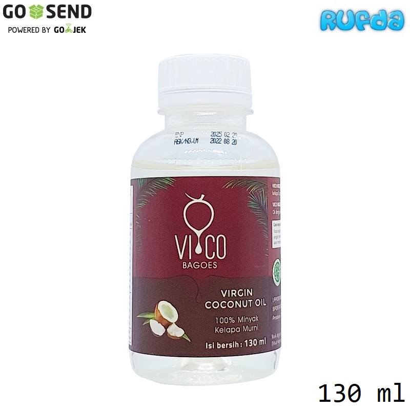 

130ml Vico Bagoes Virgin Coconut Oil VCO Minyak Kelapa Murni