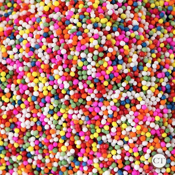 

H24 Rainbow trimix trimit sprinkle spikel warna hiasan kue BARANG TERUPDATE ㆊ