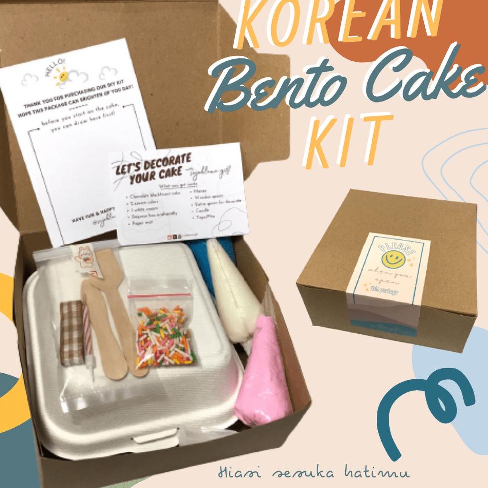 

Kirim Sekarang.. Korean Bento Cake DIY Diameter 10cm | DIY KIT Korean Bento Cake | Mini Cake DIY | Lunch Box Cake DIY KIT 6QH