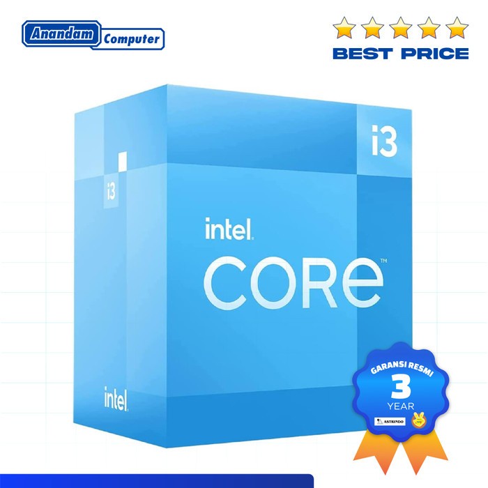 Intel Core i3 13100 - 4 Core 8 Threads 4.50GHz Processor