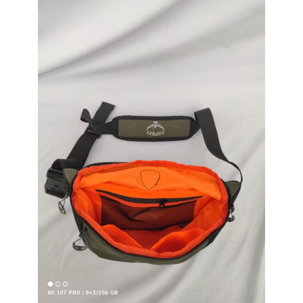 TAS SELEMPANG # TAS WAISTBAG PRIA WANITA 3 COMPARTMENT WATERPROOF MURAH