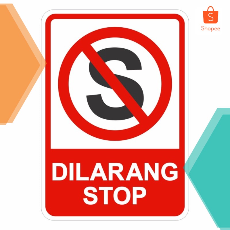 

Promo Rambu Stop Dilarang Berhenti 35cm x 50cm Plat Alumunium Elegan