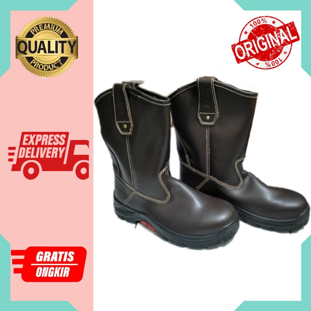 Sepatu Safety Shoes Aetos Lithium BROWN Size 38-43