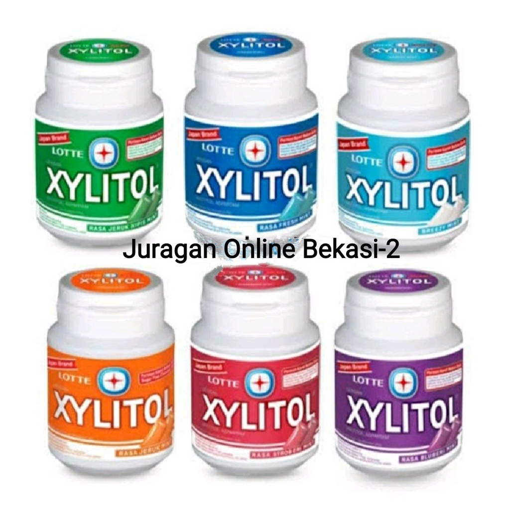 

Permen Karet Xylitol 58gr - Isi 40 Butir - Permen Bebas Gula