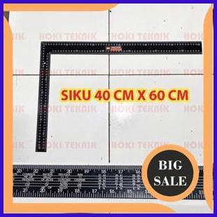 

last stok Penggaris siku 40 cm x 60 cm Mistar Siku Tukang 40x60 1F3B23