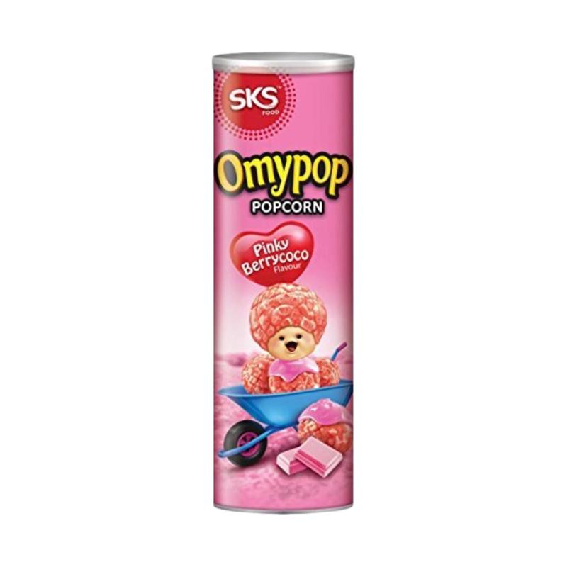 OMYPOP 85GR POPCORN PINKY BERRY COCO