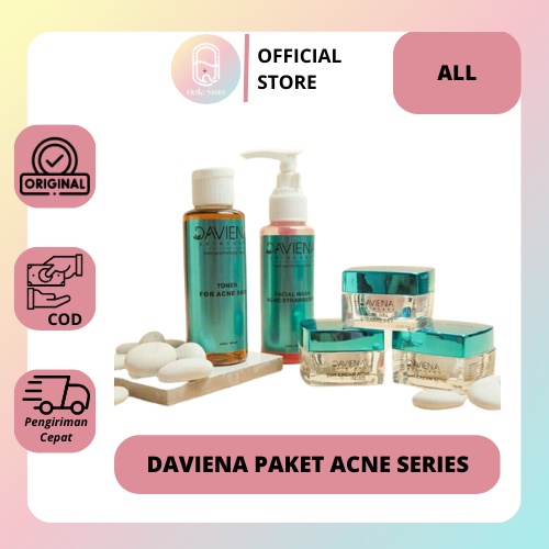 [DAVIENA] [PAKET ACNE SERIES] 100% AMPUH