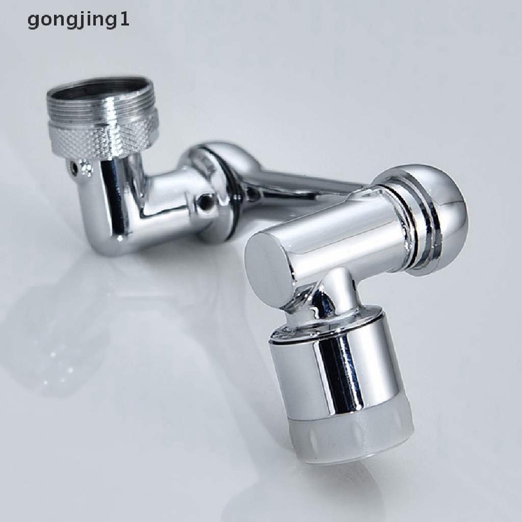 Ggg New Universal1080° Rotation Extender Faucet Aerator Saringan Cipratan Plastik Keran Wastafel Dapur Bubbler Nozzle Robotic Arm ID