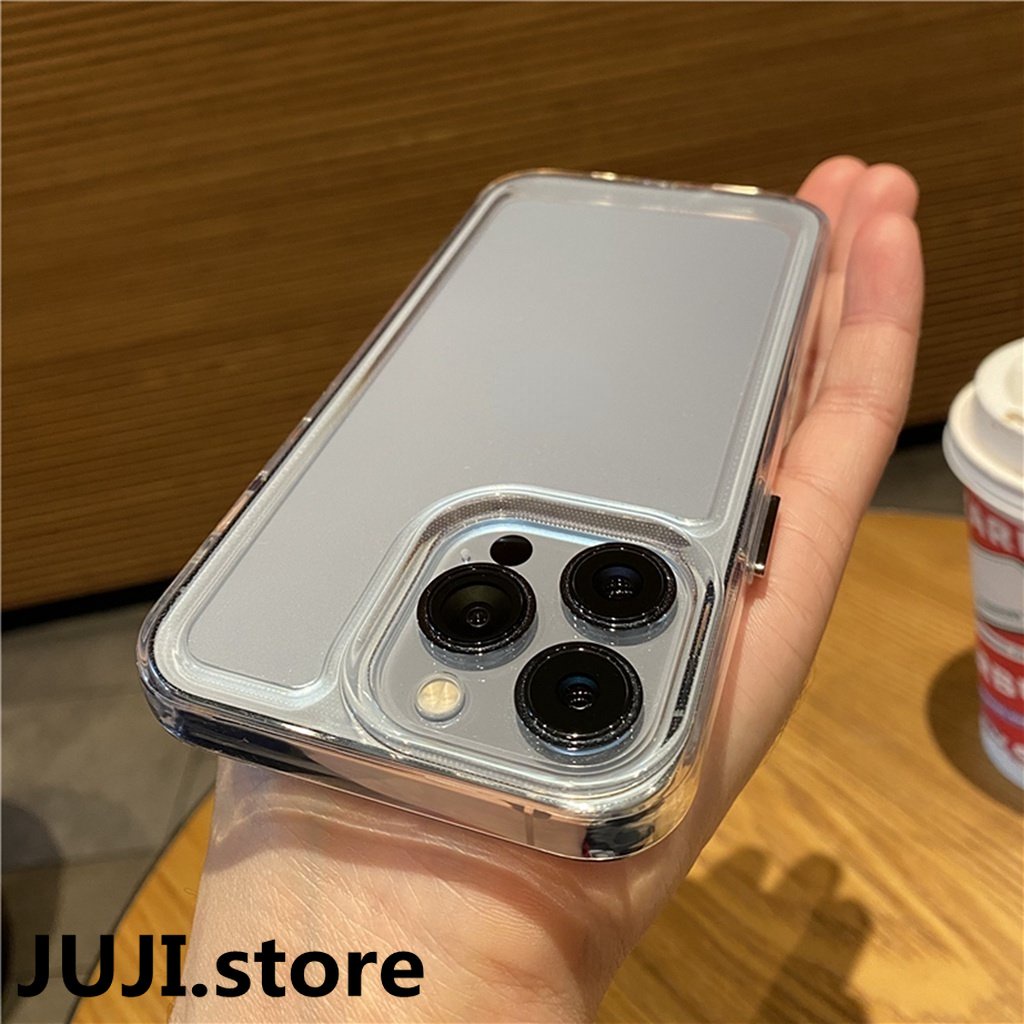 IPHONE [2Gen] Casing Ponsel Perisai Luar Angkasa Untuk Iphone14 13 12 11 Pro MAX XS MAX XR X7 +8 Plus Transparan shockproof Clear back cover