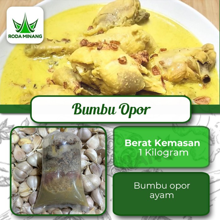 

Bumbu Opor Giling Basah Halus Bumbu Jadi Masak instant - 1 Kg