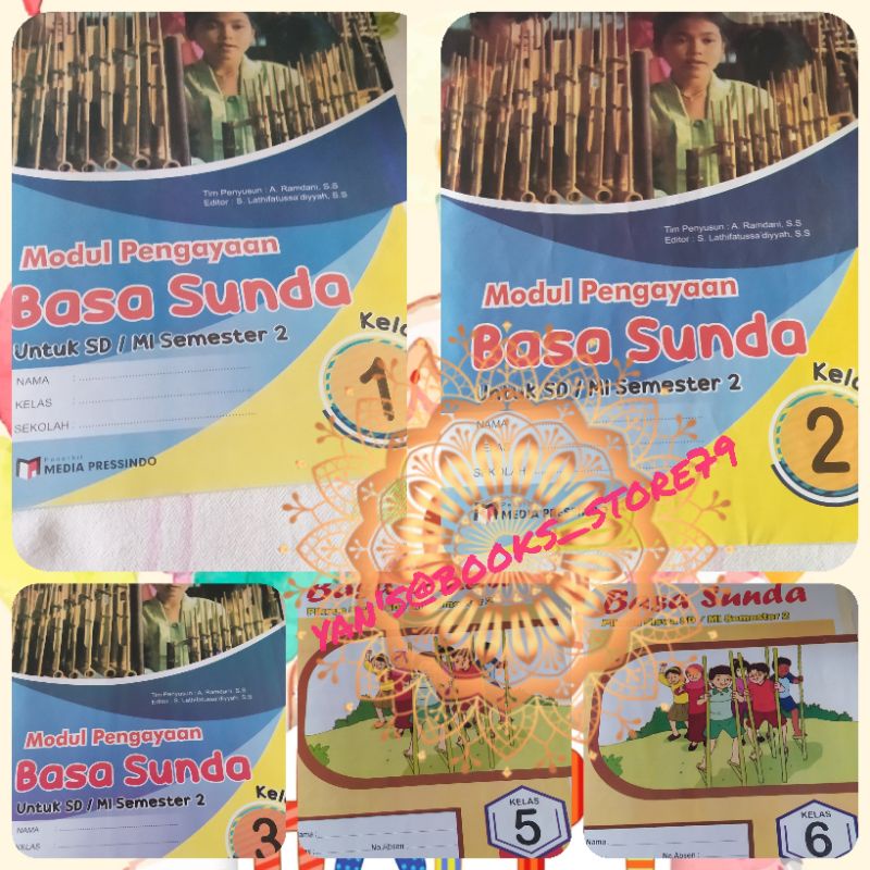 modul pengayaan Bahasa sunda satu paket untuk SD/MI Kelas 1,2,3,4,5,6 semester 2 kurikulum 2013
