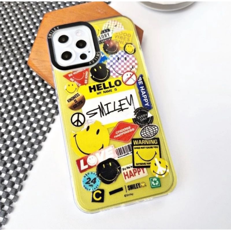 Soft Case Karakter iPhone 11 X XR XS PRO Max 7+ 8+ 7 8 Plus Promax Softcase Smiley