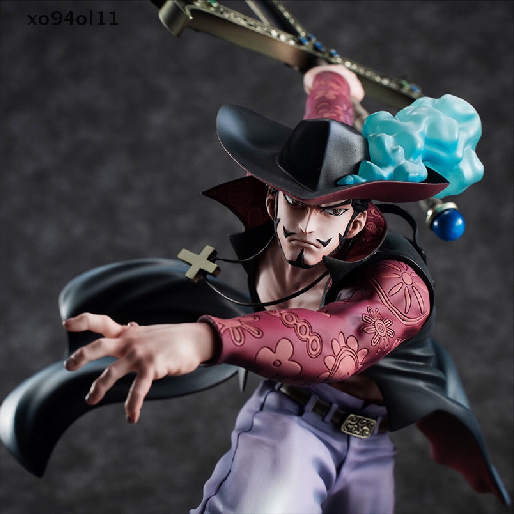 Xo Anime One Piece Figure Combat ver. Patung Dracule Mihawk Model Action Figure OL