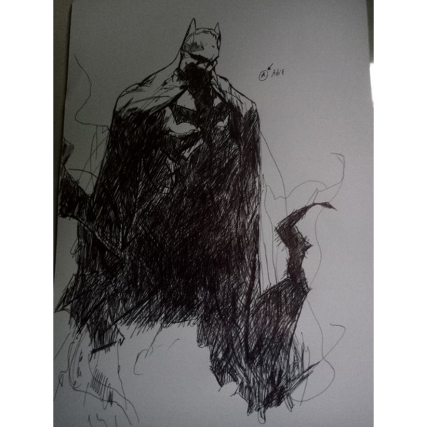 

art Batman black nigg