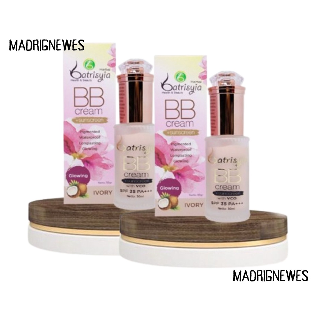 SALE ✔️ Batrisyia BB Sunscreen with VCO & SPF 35+++ / BB Sunscreen Batrisyia Herbal / BB Cream / Fou