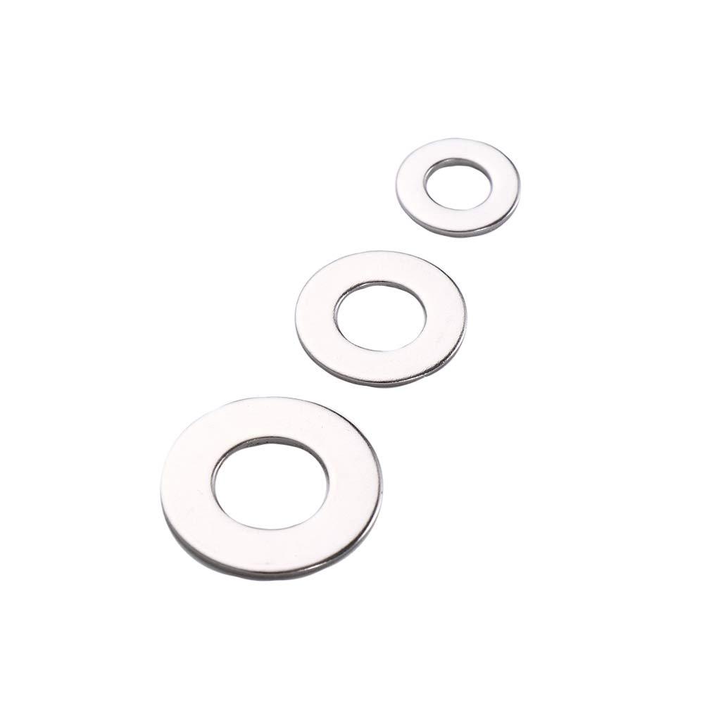 Mesin Cuci Stainless Steel Agustina Untuk Colokan Getah Isi 180Pcs Filler Piece Spacer Sealing M2 2.5 3 4 5 6 8 10 Set Mur Dan Baut